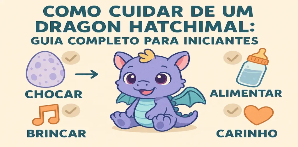 Como Cuidar de um Dragon Hatchimal: Guia Completo para Iniciantes