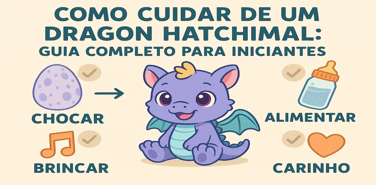 Como Cuidar de um Dragon Hatchimal: Guia Completo para Iniciantes